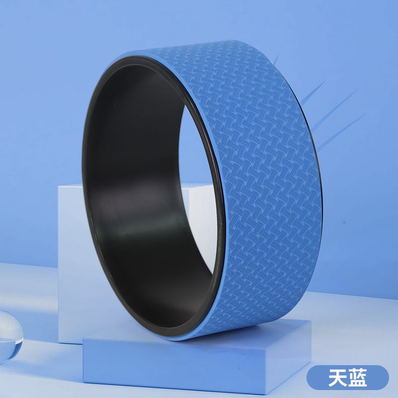 TPE+PP - 32.6*32.6*12.7cm - Yoga Wheel - in-use view