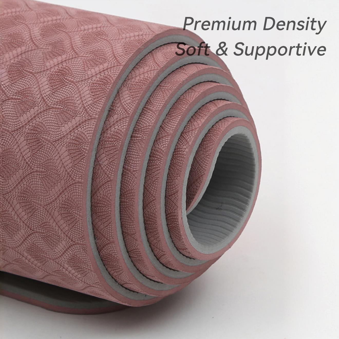 TPE - 183*61*0.6cm - Single Color Premium Yoga Mat - view 9