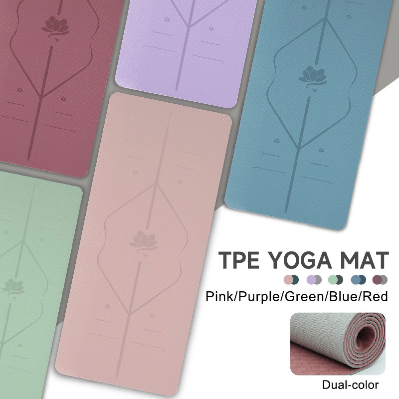 TPE - 183*61*0.6cm - Single Color Premium Yoga Mat - view 10