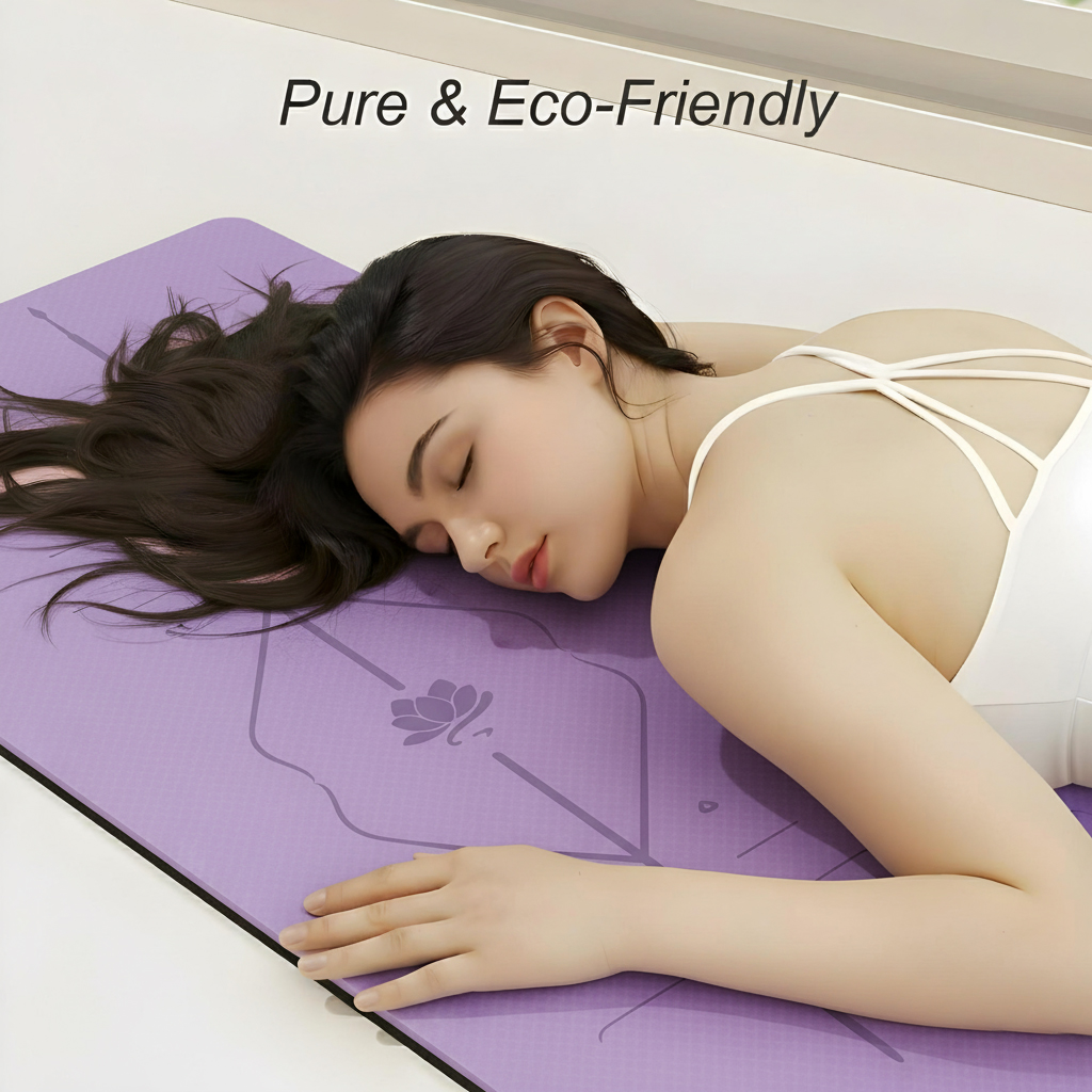 TPE - 183*61*0.6cm - Single Color Premium Yoga Mat - view 7