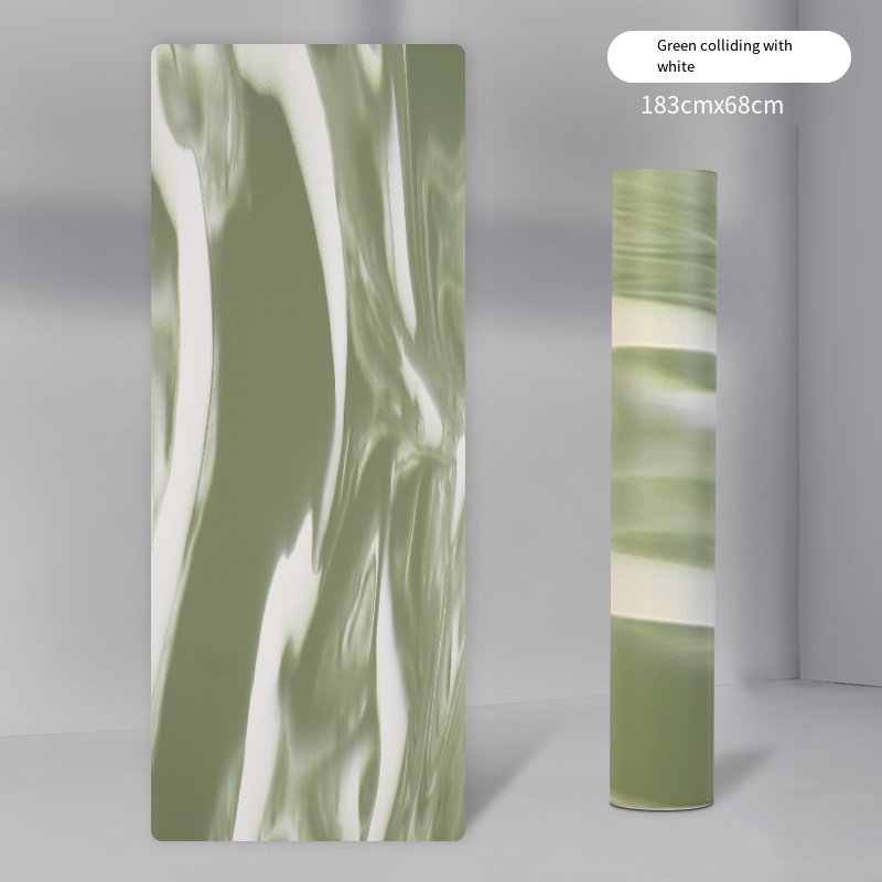 Nature Rubber - 183*68*0.45cm -ColorBlock Professional Yoga Mat with Latex Printed Alignment Lines - view 8