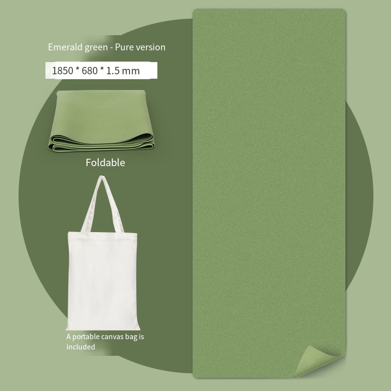 Yoga Mattress vs Yoga Mat: Thickness Guide for Bulk and OEM Buyers - Foldable Matte Nature Rubber - 185*68*0.15cm - Single Color Professional Yoga Mat with Laser Printed Alignment Lines 2