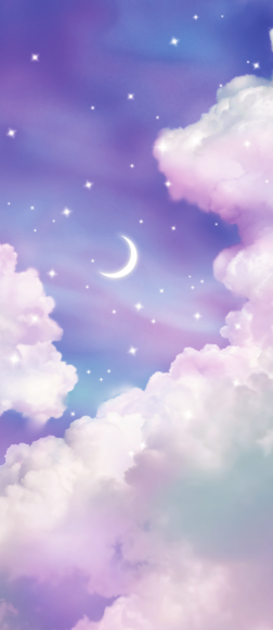 Nature Rubber - Starry Sky - 2 - 185*68*0.45cm - Single Color Printed Yoga Mat with Latex Printed Alignment Lines - in-use view