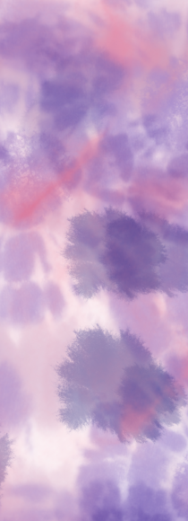 Nature Rubber - Watercolor - 4 - 185*68*0.45cm - Single Color Printed Yoga Mat with Latex Printed Alignment Lines - side view